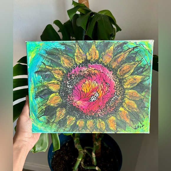 Sunflower Artwork - Picture 2 of 3